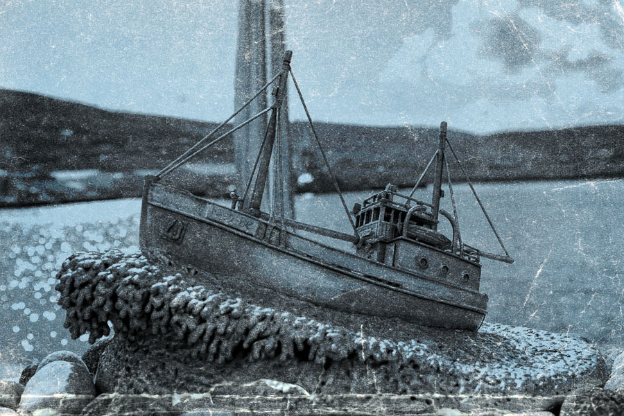 Fishing vessel M/K Andholmen featured on the Shetland Bus memorial is one of the vessels in the Liberation Convoy