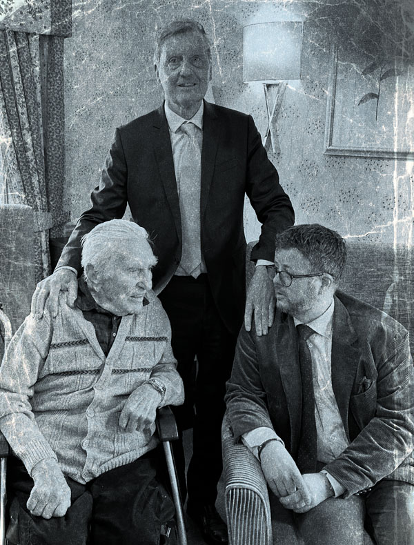 Oscar Anderson, Aage Thoen Oslo from the Maritime Fundation and Stian Grothe from the Norwegian Seaman’s Union